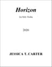 Horizon for Solo Violin